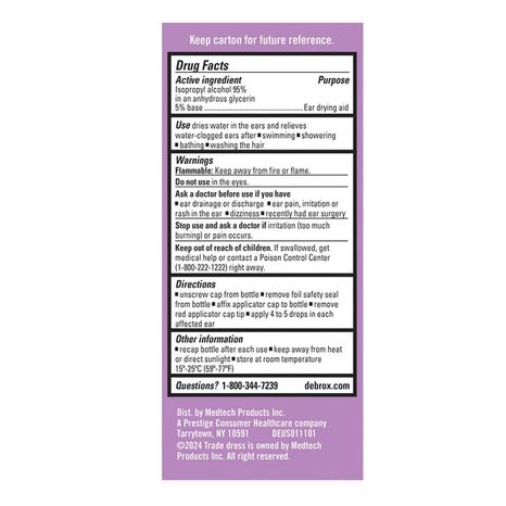 Debrox Ear Drying Drops