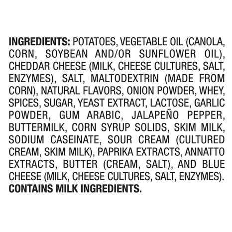 Lay's Cheddar Jalapeno Flavored Potato Chips