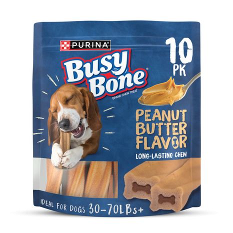 Purina Busy Peanut Butter Flavor Long-Lasting Chew Dog Treats