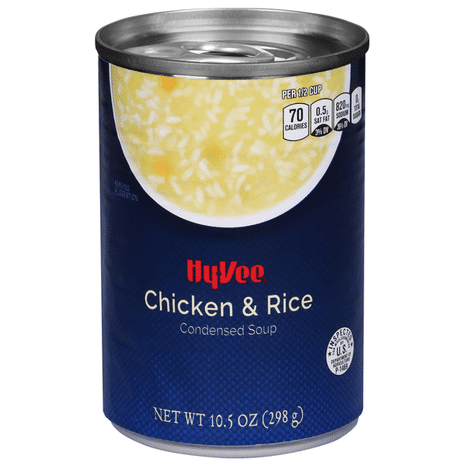Hy-Vee Condensed Soup, Chicken & Rice