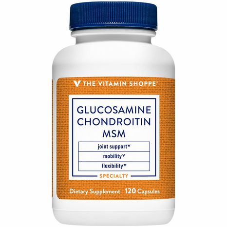 The Vitamin Shoppe Glucosamine Chondroitin MSM (120 Capsules)