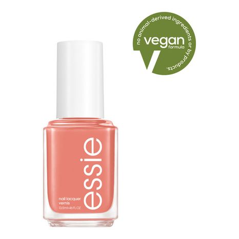 essie salon-quality nail polish, vegan, UnGuilty Pleasures, coral, Snooze In