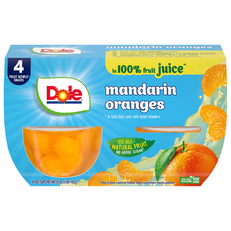 Dole Mandarin Oranges, in 100% Fruit Juice