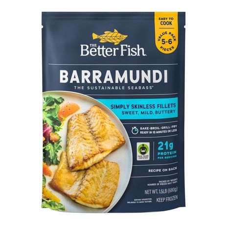 The Better Fish Simply Skinless Barramundi