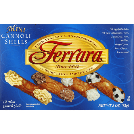 Ferrara Cannoli Shells, Mini