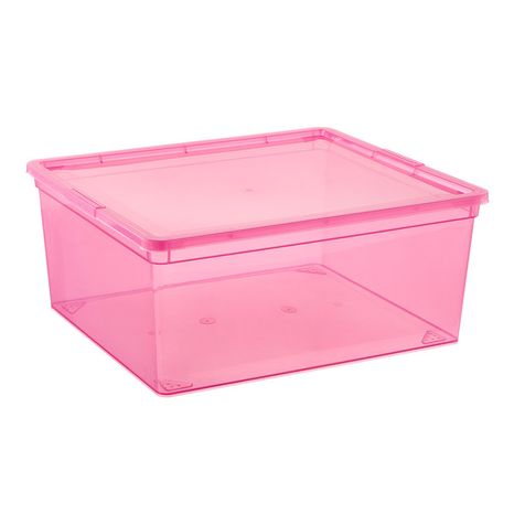 Large Our Tidy Box - Fuchsia - 13-1/4" x 15-3/4" x 6-5/8" H