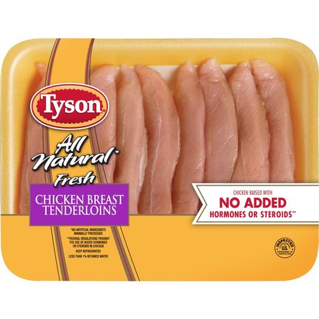 Meijer 6-8 Pieces Boneless 100% All Natural Chicken Tenderloins