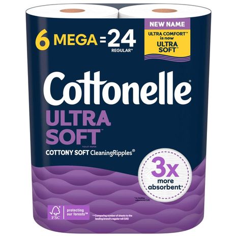 Cottonelle Ultra Comfort Soft Toilet Paper