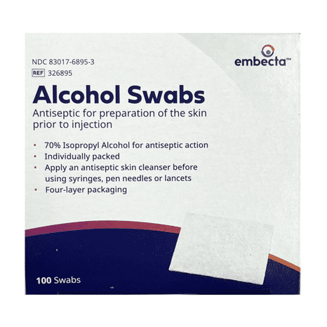 embecta Alcohol Swabs