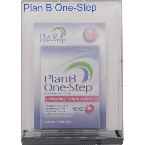 Plan B One Step Emergency Contraceptive, 1.5 mg, Tablet