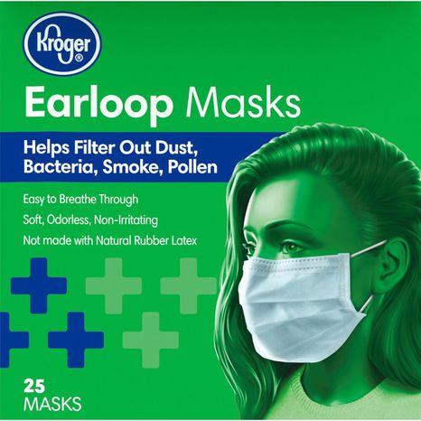 Kroger Earloop Face Masks