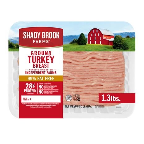 Shady Brook Farms® 99% Fat Free Ground Turkey Breast Tray