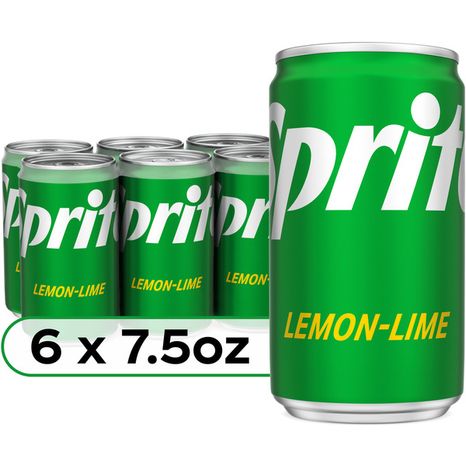 Sprite Lemon-Lime Caffeine Free Soda Mini Cans