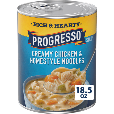 Progresso Rich and Hearty Creamy Chicken and Homestyle Noodles Soup