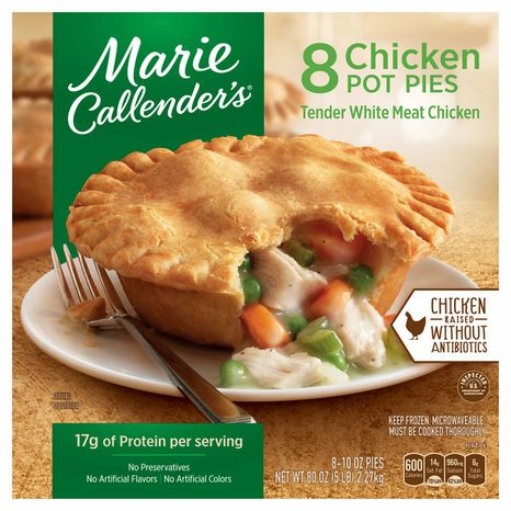 Marie Callender's Chicken Pot Pie No Antibiotics Ever
