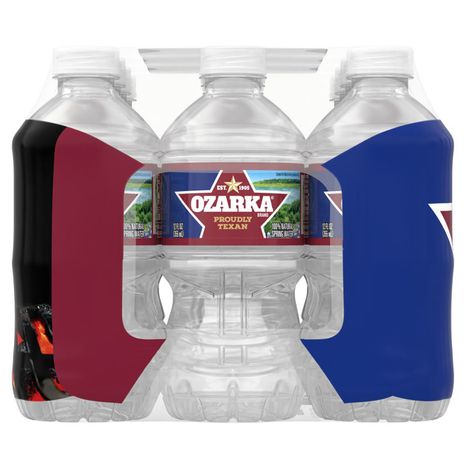 OZARKA Texas Spring Water, 12-ounce plastic bottles (Pack of 12)