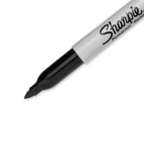 Sharpie Permanent Marker Fine Point Black