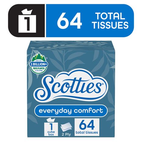 Scotties Facial Tissue Everyday Comfort, 2-Ply
