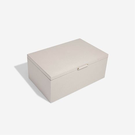 Stackers Small Premium Storage Box - Taupe - 15-1/2" x 10" x 6-1/2"