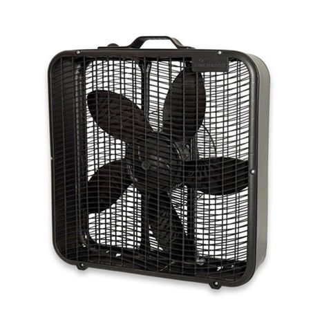 Coolmaster Box Fan - Black