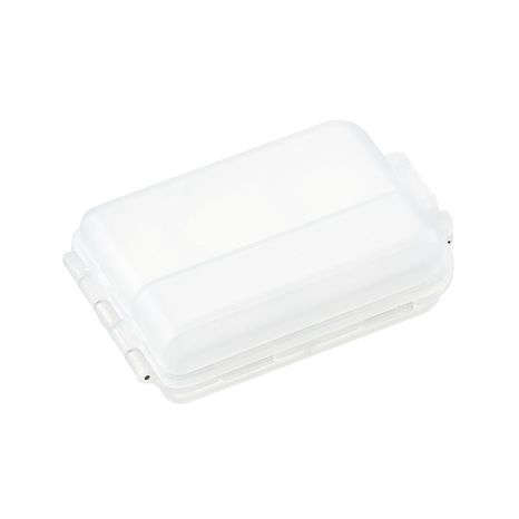 4" x 2-3/8" x 1-1/8" Translucent Double-Sided Pill Box