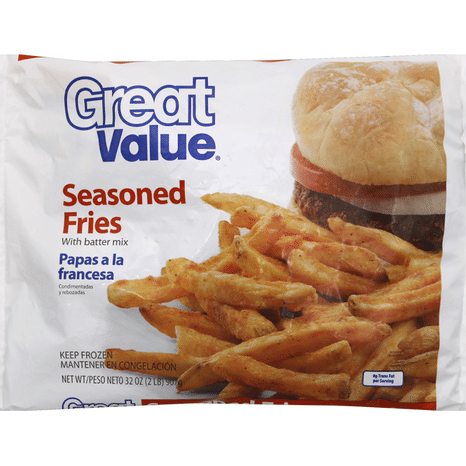 Great Value Fries, Seasoned