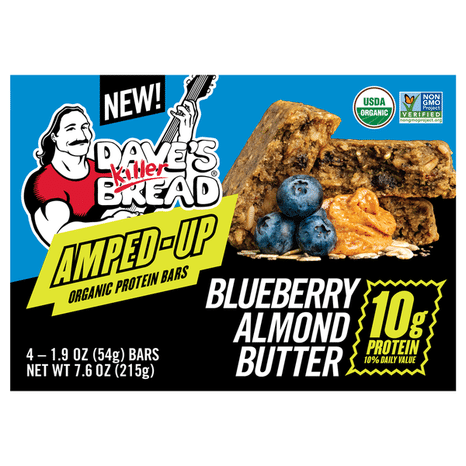 Dave's Killer Bread Amped-Up Organic Blueberry Almond Butter Protein Bars