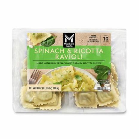 Member’s Mark Spinach Ricotta Ravioli