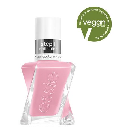 essie Gel Couture Long-lasting Nail Polish, Vegan, Lilac Purple, Bodice Goddess