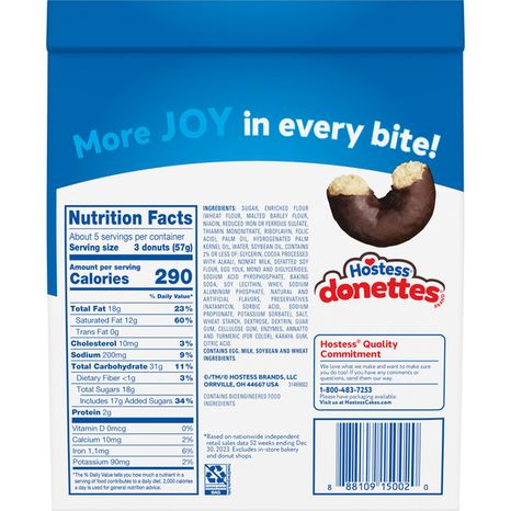 Hostess Donettes Frosted Mini Donuts