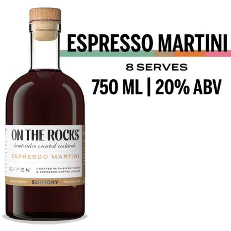 On The Rocks Espresso Martini Cocktail