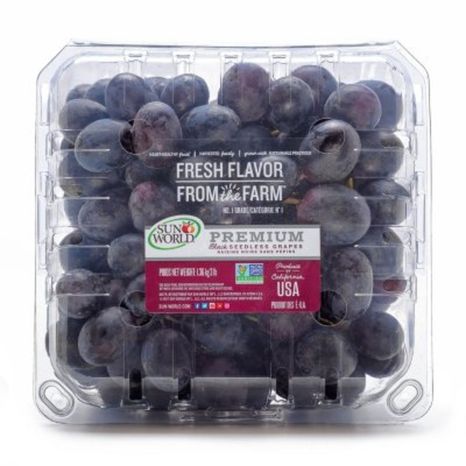 Black Seedless Grapes