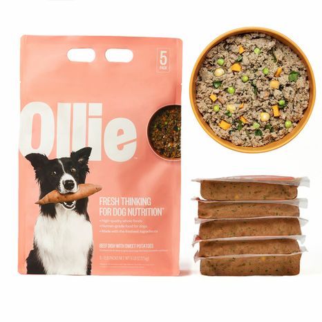 Ollie Beef Dish With Sweet Potatoes Food For Dogs