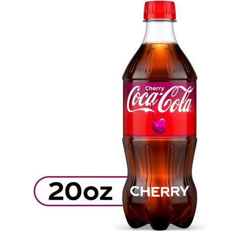 Coca-Cola Cherry Soda Bottle