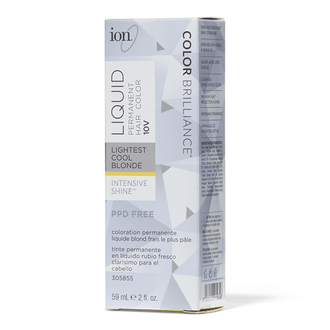 ion 10V Permanent Liquid Hair Color - Lightest Cool Blonde