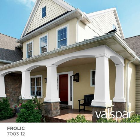 Valspar Duramax Semi-Gloss Exterior Paint & Primer - Nice White HGSW4067