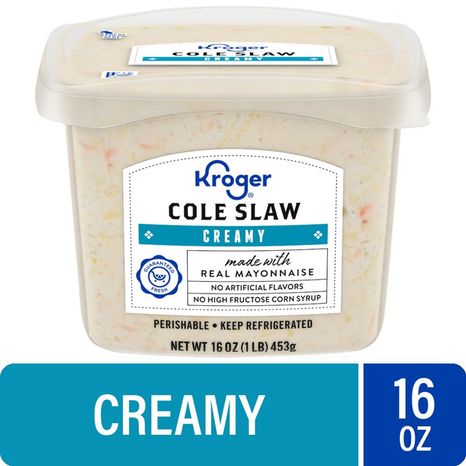 Kroger Cole Slaw Creamy