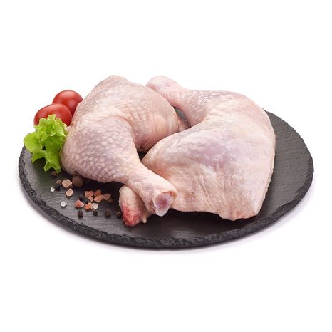 Small Chicken Leg Quarters, Halal (50-60 ct)
