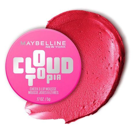 Maybelline Cloudtopia Cheek & Lip Mousse - Pink Daydream
