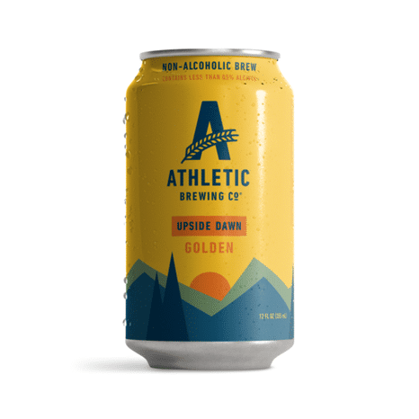 Athletic Brewing Co. Beer, Golden, Upside Dawn, 6 Pack