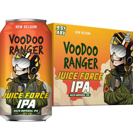 Voodoo Ranger Juice Force Hazy Imperial IPA Craft Beer