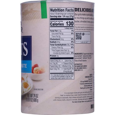Quaker Grits, Quick 5-Minute