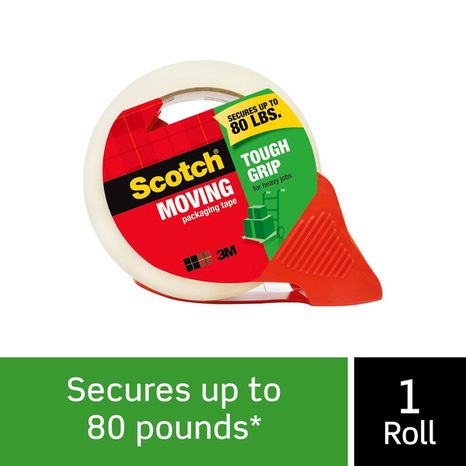 Scotch 1.88" Tough Grip Moving Packaging Tape