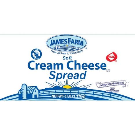 James Farm Soft Cream Cheese Tub