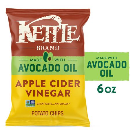 Kettle Brand Made with Avocado Oil Apple Cider Vinegar Chips