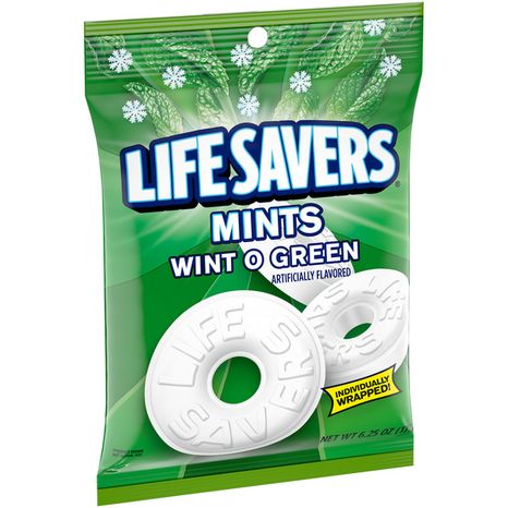 Life Savers WintOGreen Breath Mints Hard Candy