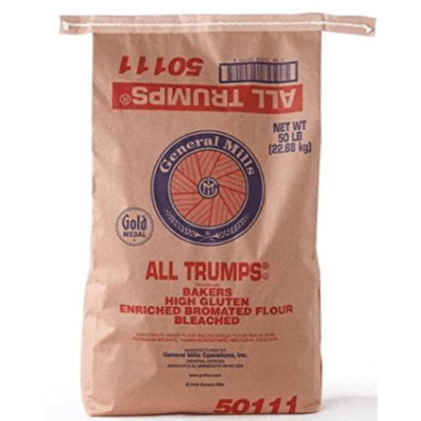 Gold Medal Bakery High Gluten Wheat Flour Unbleached All Trumps