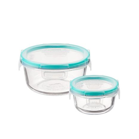 Snapware Round Glass Dish With Locking Lid