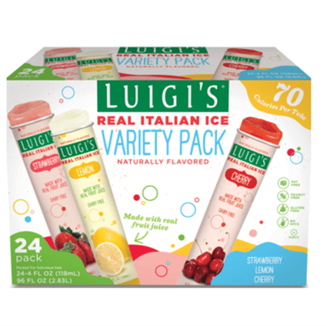 LUIGI'S Real Italian Ice Variety Pack