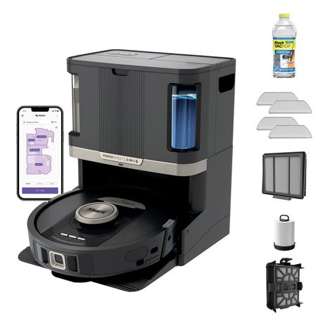Shark PowerDetect Never Touch Pro 2-in-1 Robot Vacuum & Mop